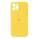 Чохол Silicone Case Full + Camera для iPhone 13 PRO MAX Yellow