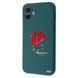 Чехол WAVE Ukraine Edition Case with MagSafe для iPhone 11 Poppies Green купить