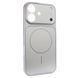 Чохол Nofelet AG Glass with MagSafe для iPhone 17 Silver