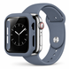 Ремінець Silicone BAND+CASE для Apple Watch 42 mm Lavender Grey - ash-mobile.com.ua - фото 1