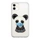 Чехол прозрачный Print Animals для iPhone 11 Panda купить