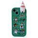 Чохол 3D New Year для iPhone 14 Christmas Bears - ash-mobile.com.ua - фото 1