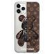 Чохол прозорий Print Robot Bear для iPhone 16 PRO Brown