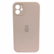Чехол Silicone Case FULL+Camera Square для iPhone 11 Pink Sand купить