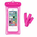 Чехол водонепроницаемый Waterproof AirBag Neon case для мобильного телефона Pink Dark - ash-mobile.com.ua - фото 1