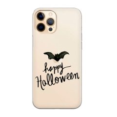 Чохол прозорий Print Halloween для iPhone 12 PRO MAX Happy Halloween купити