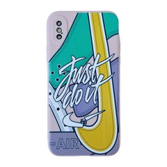 Чехол Brand Picture Case для iPhone X | XS Just Do It Pink Sand купить