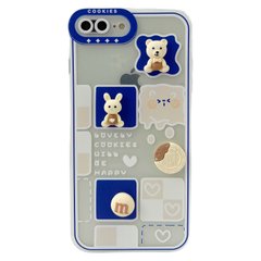 Чохол 3D Happy Case для iPhone 7 Plus | 8 Plus White Cookies купити