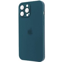 Чехол AG-Glass Matte Case with MagSafe для iPhone 12 Navy Blue купить