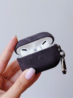Чохол Alcantara Case для AirPods PRO 3 Grey