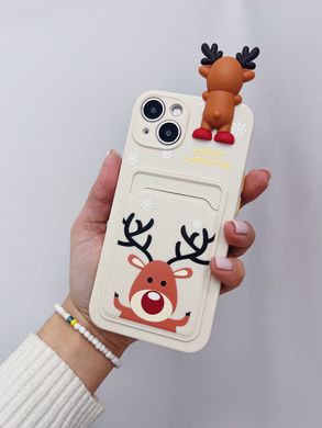 Чохол Deer Pocket Case для iPhone 12 Beige - ash-mobile.com.ua - фото 2