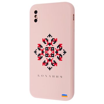 Чехол WAVE Ukraine Edition Case для iPhone X | XS Love Pink Sand - ash-mobile.com.ua - фото 1