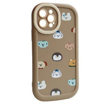 Чохол Paws Case для iPhone 12 PRO MAX Little Friends Brown - ash-mobile.com.ua - фото 1
