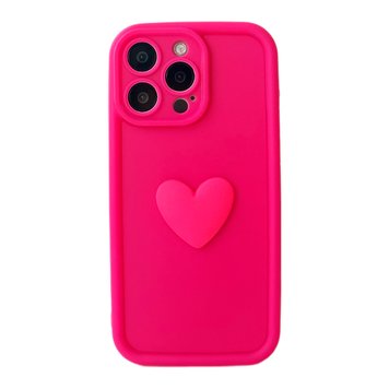 Чохол 3D Coffee Love Case для iPhone 13 PRO MAX Electrik Pink - ash-mobile.com.ua - фото 1