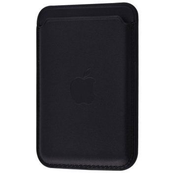 Leather Wallet with MagSafe Black - ash-mobile.com.ua - фото 1