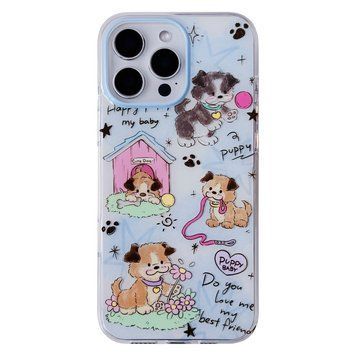 Чехол Cute Puppy для iPhone 14 PRO MAX Light Blue - ash-mobile.com.ua - фото 1