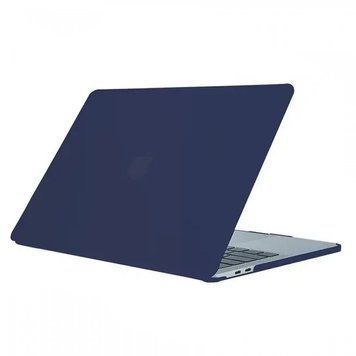 Накладка HardShell Matte для MacBook Pro 16" (2019-2020) Navy Blue - ash-mobile.com.ua - фото 1