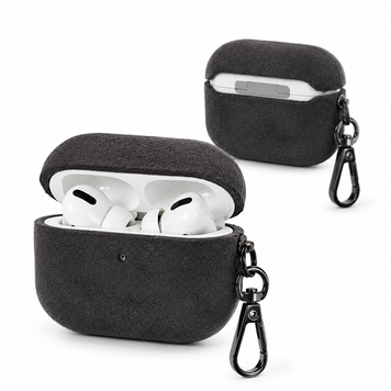 Чохол Alcantara Case для AirPods PRO 3 Grey