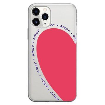 Чохол прозорий Print Mood swings для iPhone 16 PRO Heart Amor - ash-mobile.com.ua - фото 1