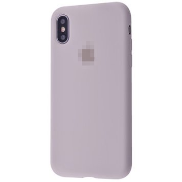 Чохол Silicone Case Full для iPhone XS MAX Stone - ash-mobile.com.ua - фото 1