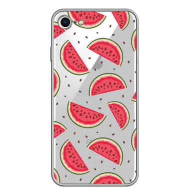 Чохол прозорий Print SUMMER для iPhone 7 | 8 | SE 2 | SE 3 Watermelon купити