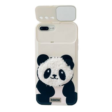 Чехол с закрытой камерой для iPhone 6 Plus | 6s Plus Panda Biege купить