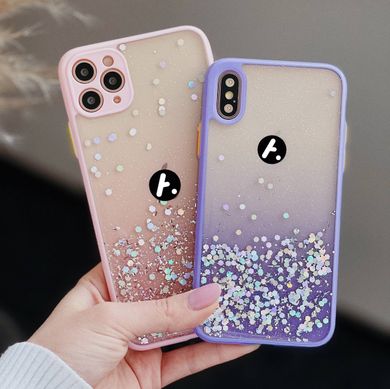 Чохол Confetti Glitter Case для iPhone 7 Plus | 8 Plus Yellow - ash-mobile.com.ua - фото 4