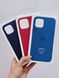 Чохол Silicone Case Full OEM+MagSafe для iPhone 13 PRO MAX Blue Fog