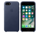 Чехол Leather Case GOOD для iPhone 7 | 8 | SE 2 | SE 3 Midnight Blue