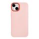 Чехол Matte Colorful Metal Frame для iPhone 14 Plus Pink Sand