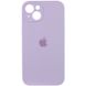 Чехол Silicone Case Full + Camera для iPhone 14 Plus Lilac
