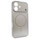Чохол Nofelet AG Glass with MagSafe для iPhone 17 Titanium