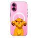 Чехол прозрачный Print Lion King with MagSafe для iPhone 17 Simba Evil