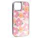Чехол Cute Flowers with MagSafe для iPhone 15 Pink - ash-mobile.com.ua - фото 1