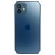 Чохол AG-Glass Matte Case with MagSafe для iPhone 12 Navy Blue
