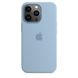 Чохол Silicone Case Full OEM+MagSafe для iPhone 13 PRO MAX Blue Fog