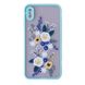 Чохол AVENGER Print для iPhone XS MAX Branches and Flower Sea Blue