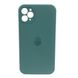 Чохол Silicone Case FULL+Camera Square для iPhone 11 PRO Pine Green