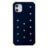 Чохол Crocsі Case + 3шт Jibbitz для iPhone 11 Black - ash-mobile.com.ua - фото 1