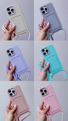 Чехол Colorful Pocket Strap для iPhone 14 PRO MAX Electrik Pink - ash-mobile.com.ua - фото 7