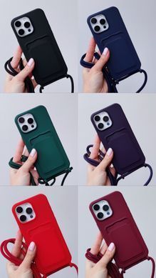 Чехол Colorful Pocket Strap для iPhone 14 PRO MAX Electrik Pink - ash-mobile.com.ua - фото 6