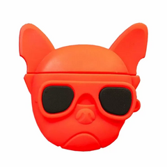 Чохол 3D для AirPods 1 | 2 Bulldog Red купити