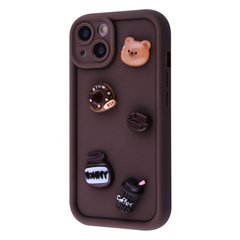 Чехол Pretty Things Case для iPhone 14 Brown Donut
