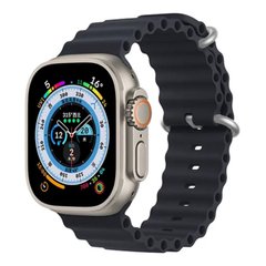Ремінець Ocean Band для Apple Watch 42mm | 44mm | 45mm | 49mm Charcoal Gray