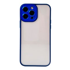Чeхол FULL+CAMERA Crystal Case (LCD) для iPhone 13 PRO MAX Dark Blue