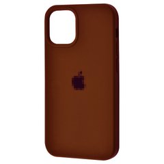 Чехол Silicone Case Full для iPhone 12 MINI Brown купить