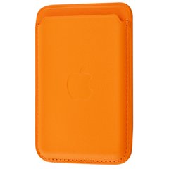 Leather Wallet with MagSafe California Poppy