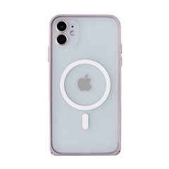 Чехол Metal Frame with MagSafe для iPhone 11 Rose Gold купить