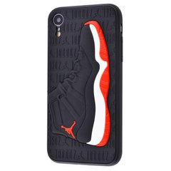 Чохол Sneakers Brand Case (TPU) для iPhone XR Кросівок Black-Red купити