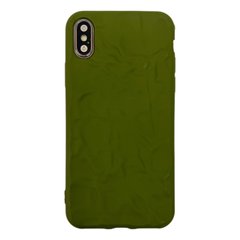 Чехол Textured Matte Case для iPhone XS MAX Khaki купить